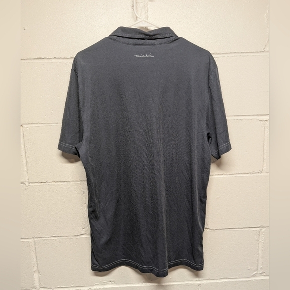 travis Mathew (Men's Large) Blue Pima Cotton Golf 4 Button Polo - Picture 3 of 7